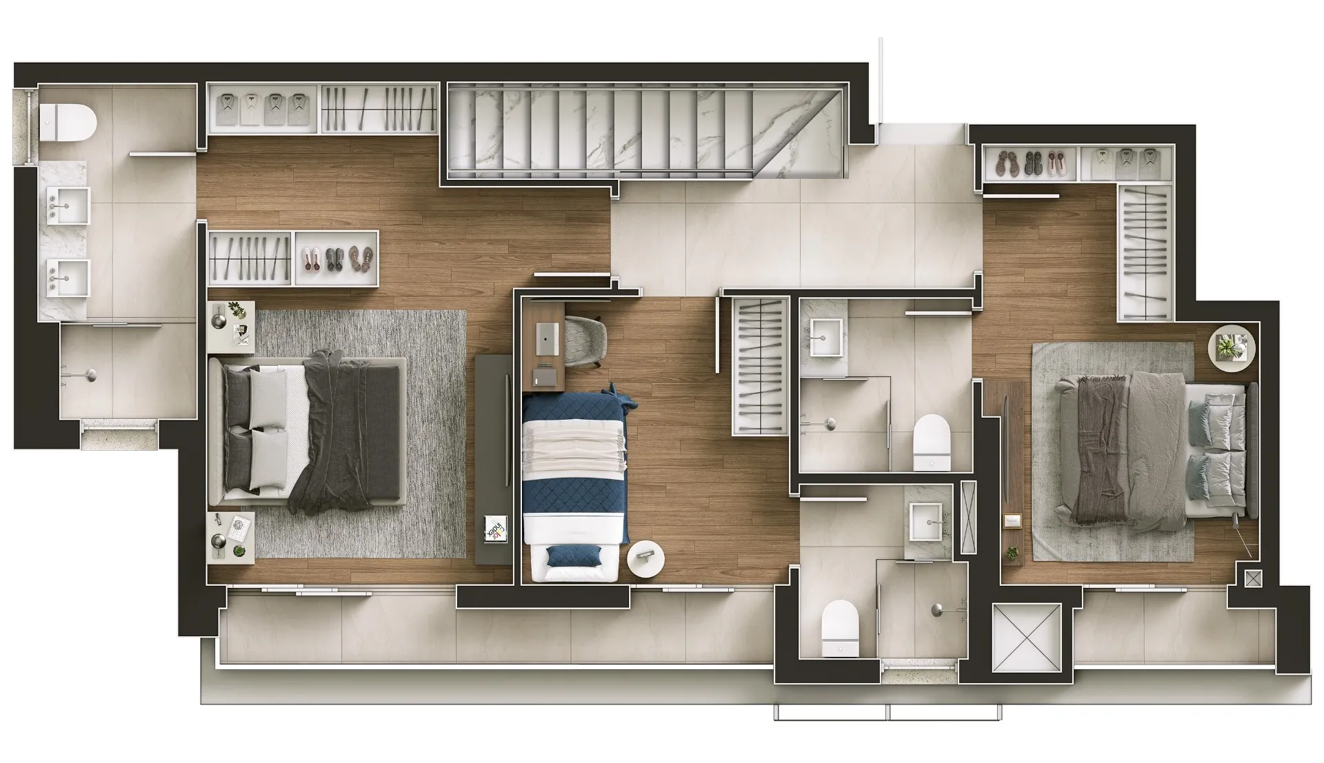 Apartamento de 3 Suítes à Venda no Edifício Cedrat | Água Verde Curitiba — foto 21