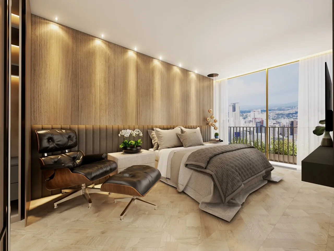Apartamento de 4 Quartos à Venda no Edifício Soleil | Cristo Rei Curitiba — foto 2