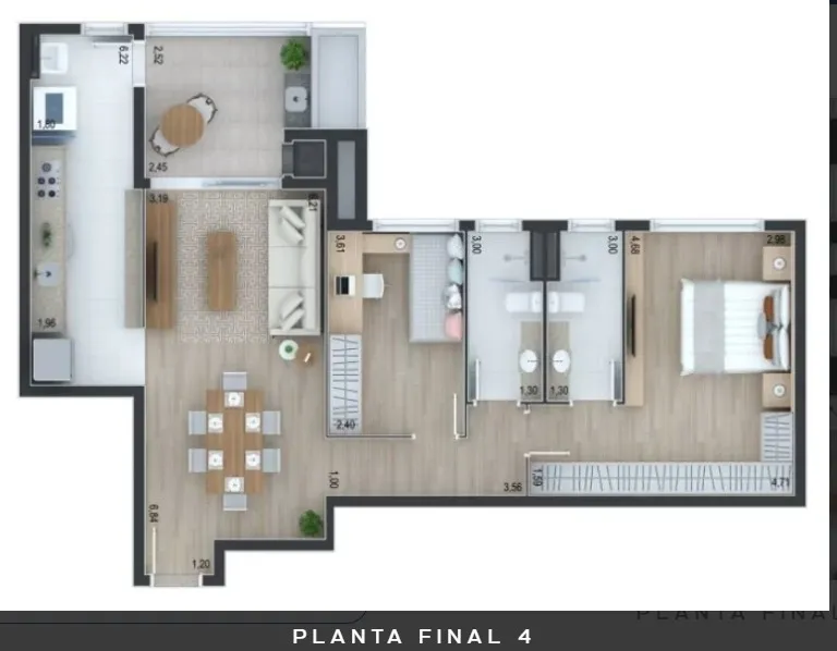 Apartamento de 2 Quartos à Venda no Edifício Terrasse Élégant | Ahú Curitiba — foto 26