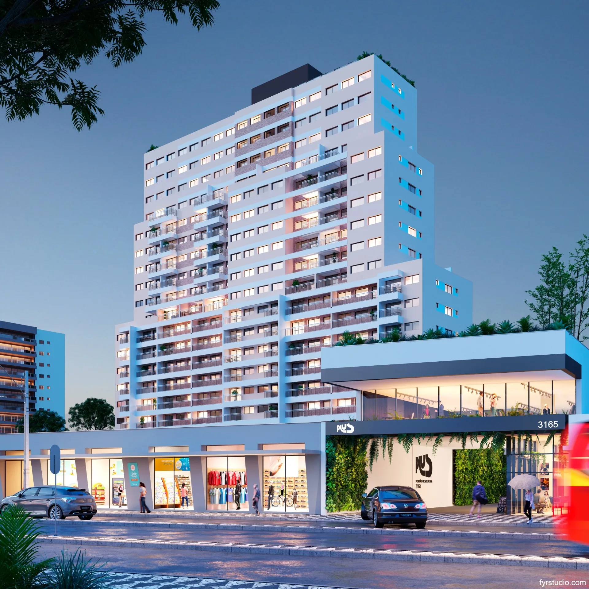 Apartamento de 1 Quarto à Venda no Edifício Plus | Portão Curitiba| — foto 4