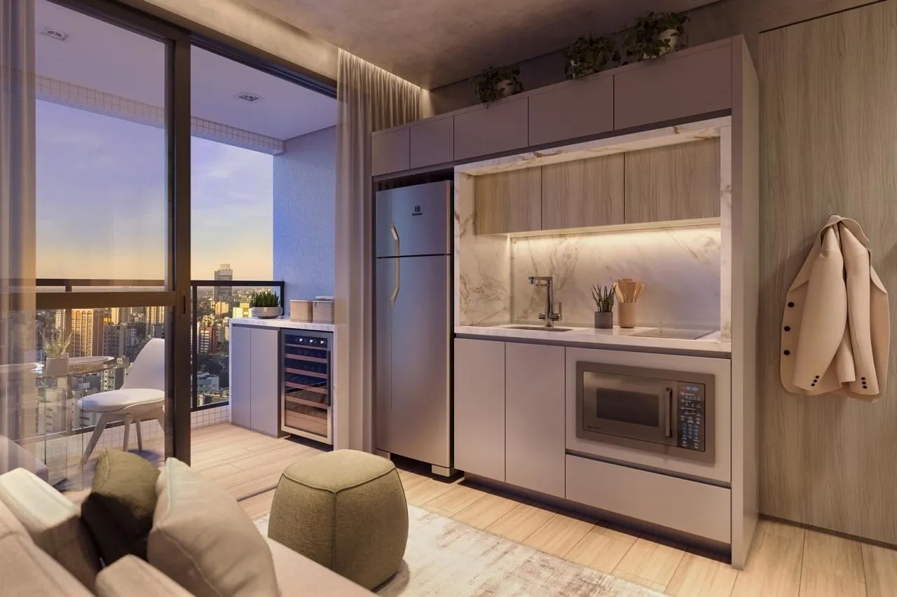 Apartamento com 1 Suíte à Venda no Edifício Aya Residences Emiliano Perneta | Centro Curitiba — foto 16