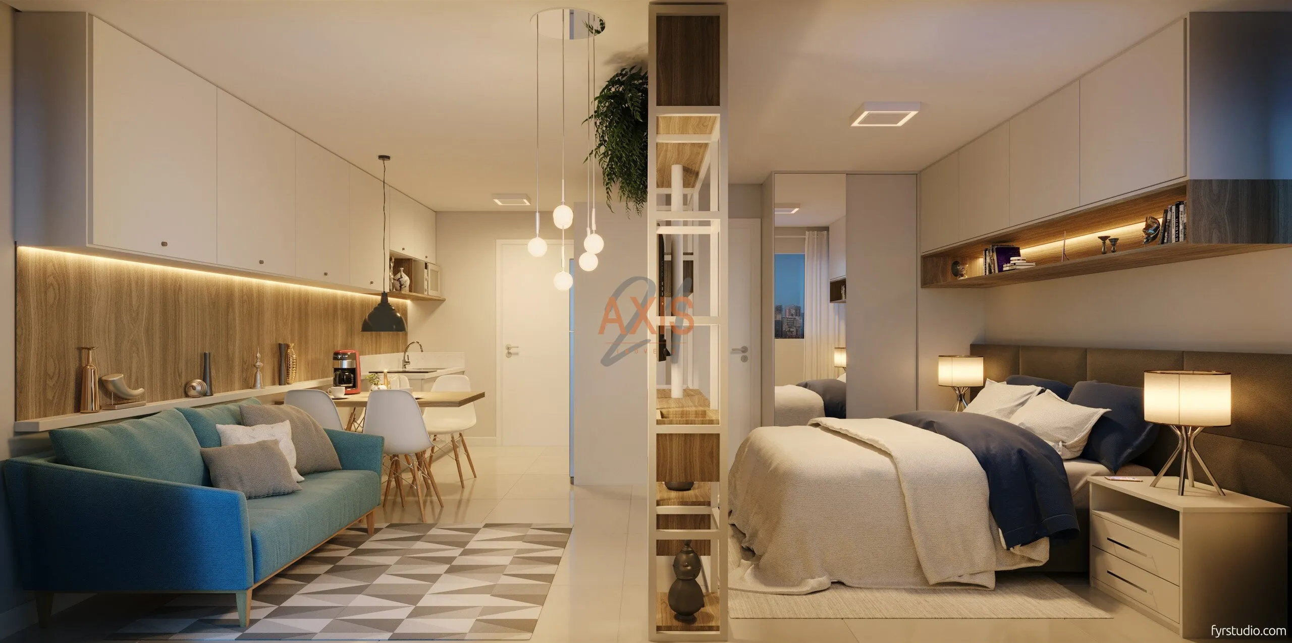 Apartamento de 1 Quarto à Venda no Edifício Plus Portão | Portão  Curitiba — foto 15