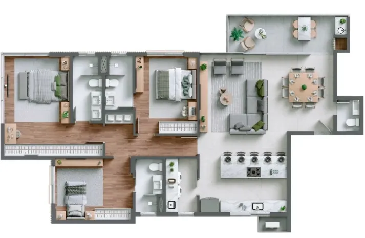 Apartamento de 3 Suítes à Venda no Edifício Aurea 777 | Bigorrilho Curitiba — foto 21