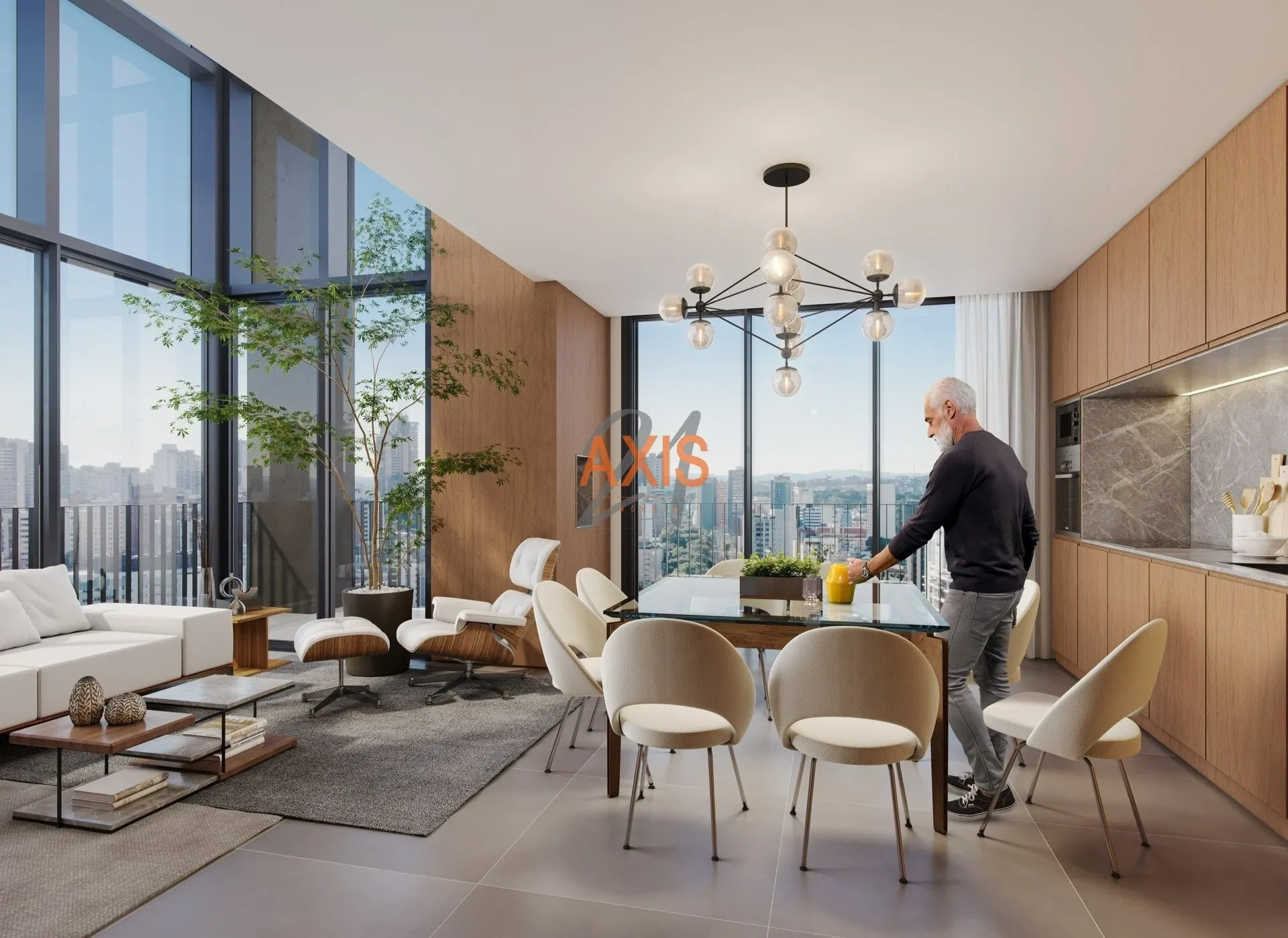 Apartamento Duplex de 3 Quartos à Venda no Edifício Vaz Batel | Batel Curitiba — foto 4