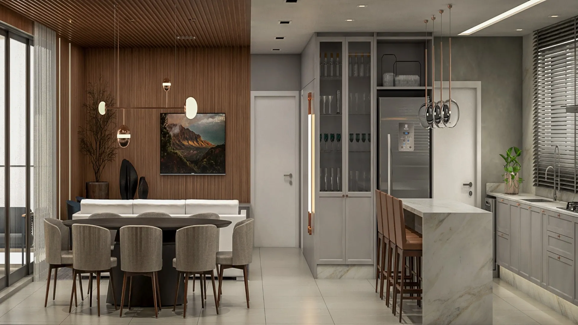 Apartamento de 3 suítes à Venda no Edifício Residencial Terrasse Accueillant | Juvevê Curitiba — foto 4