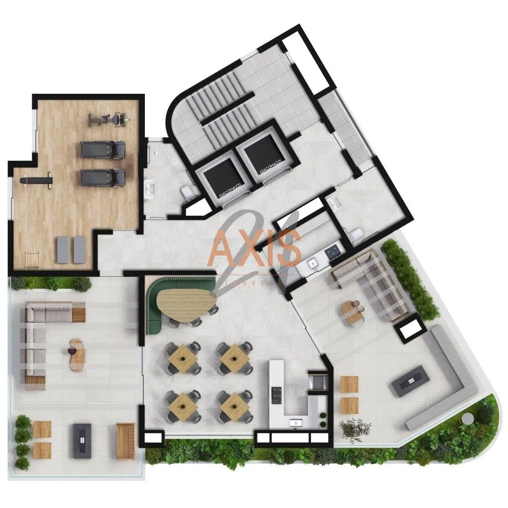 Apartamento Garden de 2 Suítes à Venda no Edifício Guaraúna | Juvevê Curitiba — foto 10