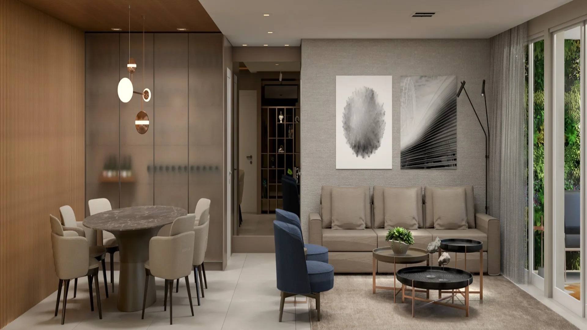 Apartamento Garden de 3 Suítes à Venda no Residencial Terrasse Nature | Santo Inácio Curitiba — foto 4