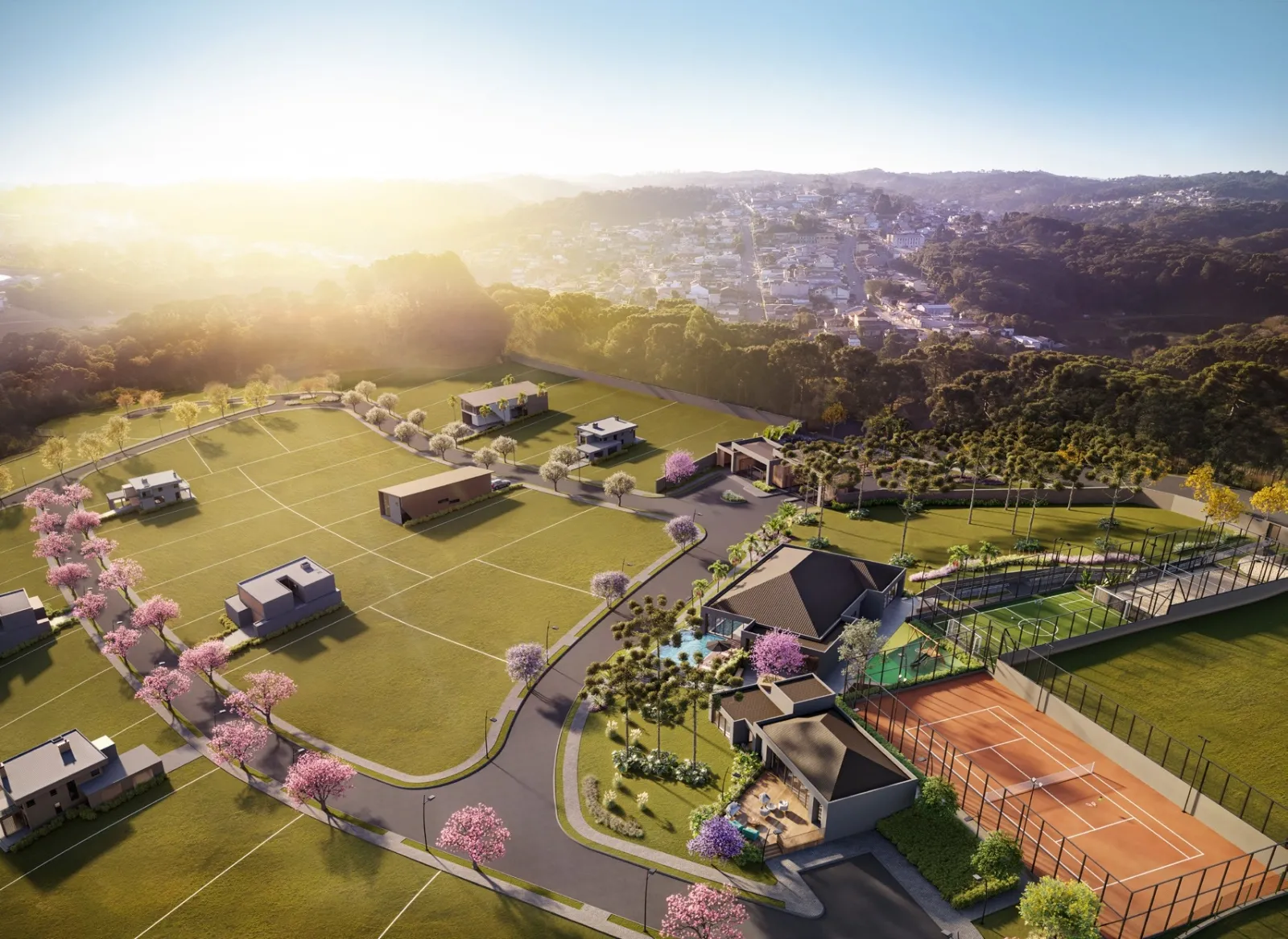 Terreno de 711m² à Venda no Condomínio Paysage Corpal Aura | Santa Felicidade  Curitiba — foto 3