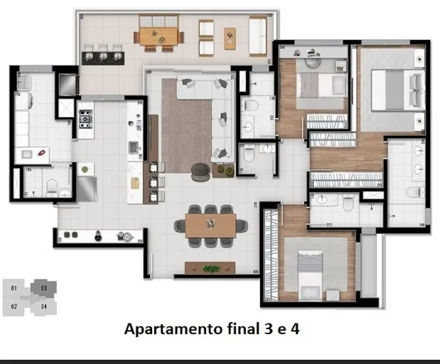 Apartamento de 3 Suítes à Venda no Edifício Aventus Residence | Bigorrilho Curitiba — foto 33