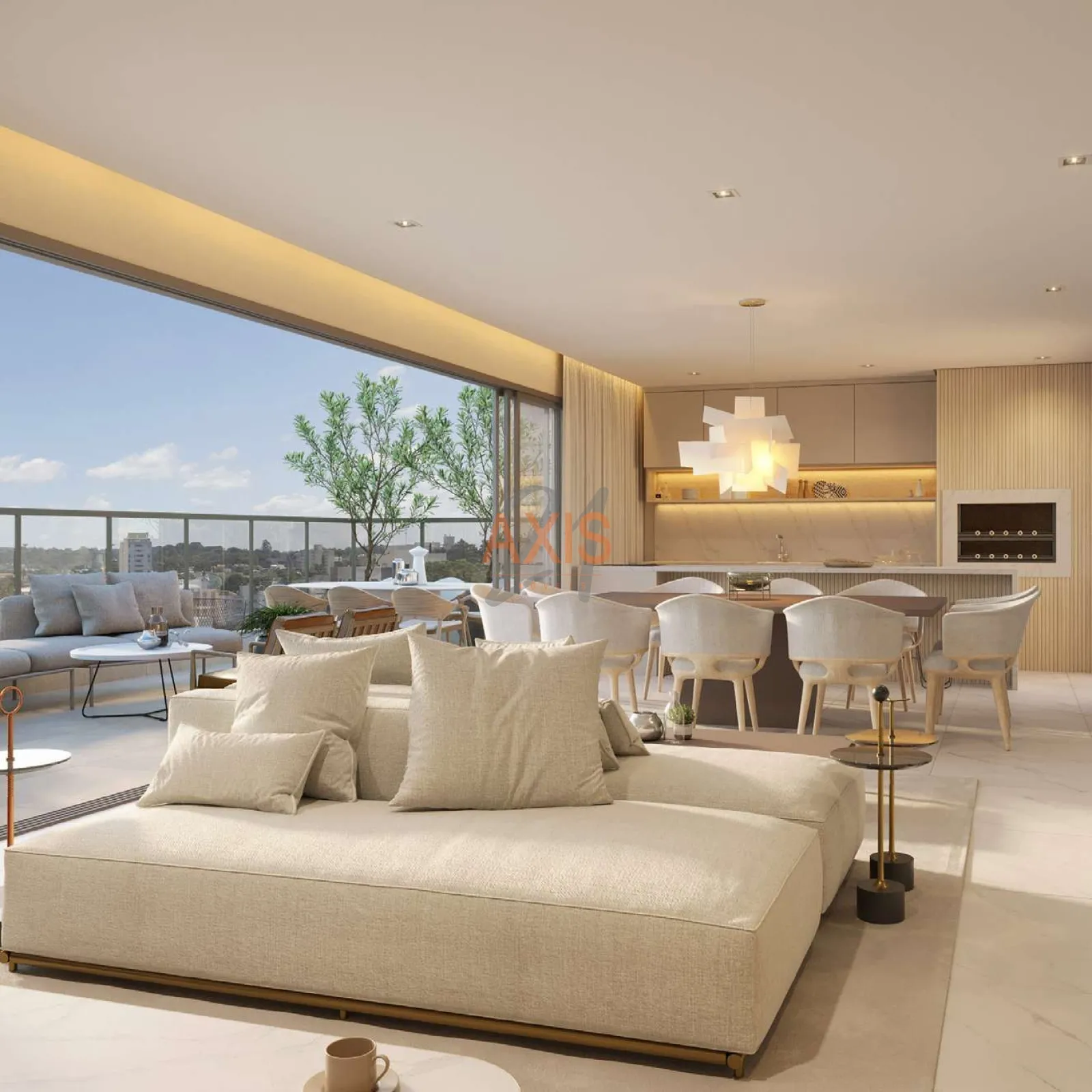 Apartamento de 3 Suítes à Venda no Edifício Agon Residence | Água Verde Curitiba — foto 3