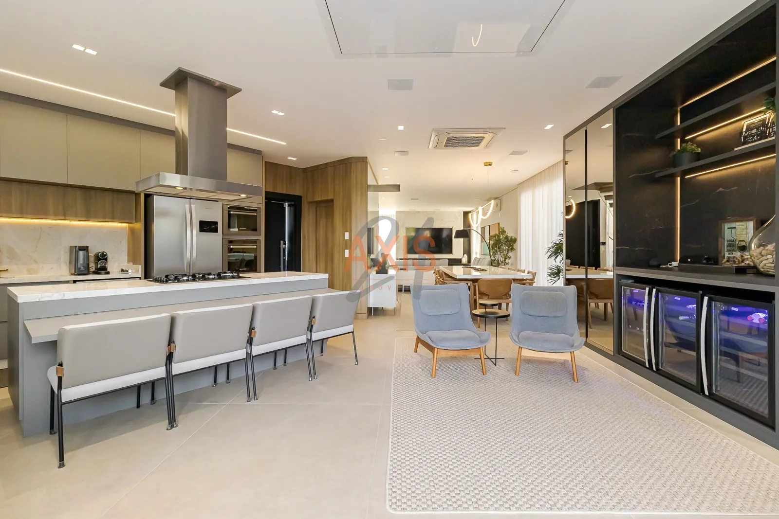 Casa de 4 Suites à Venda no Condominio Reserva Allameda| Santa Felicidade  Curitiba — foto 5