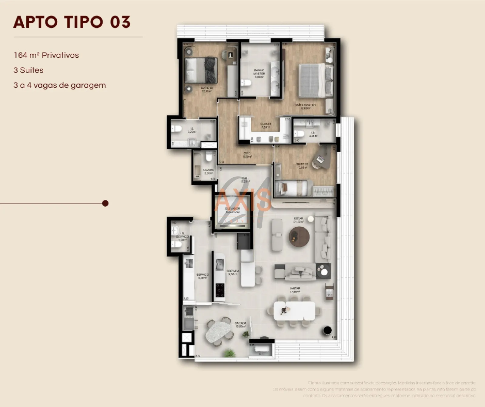 Apartamento de 3 Suítes à Venda no Edifício UMA Batel |  Curitiba — foto 42