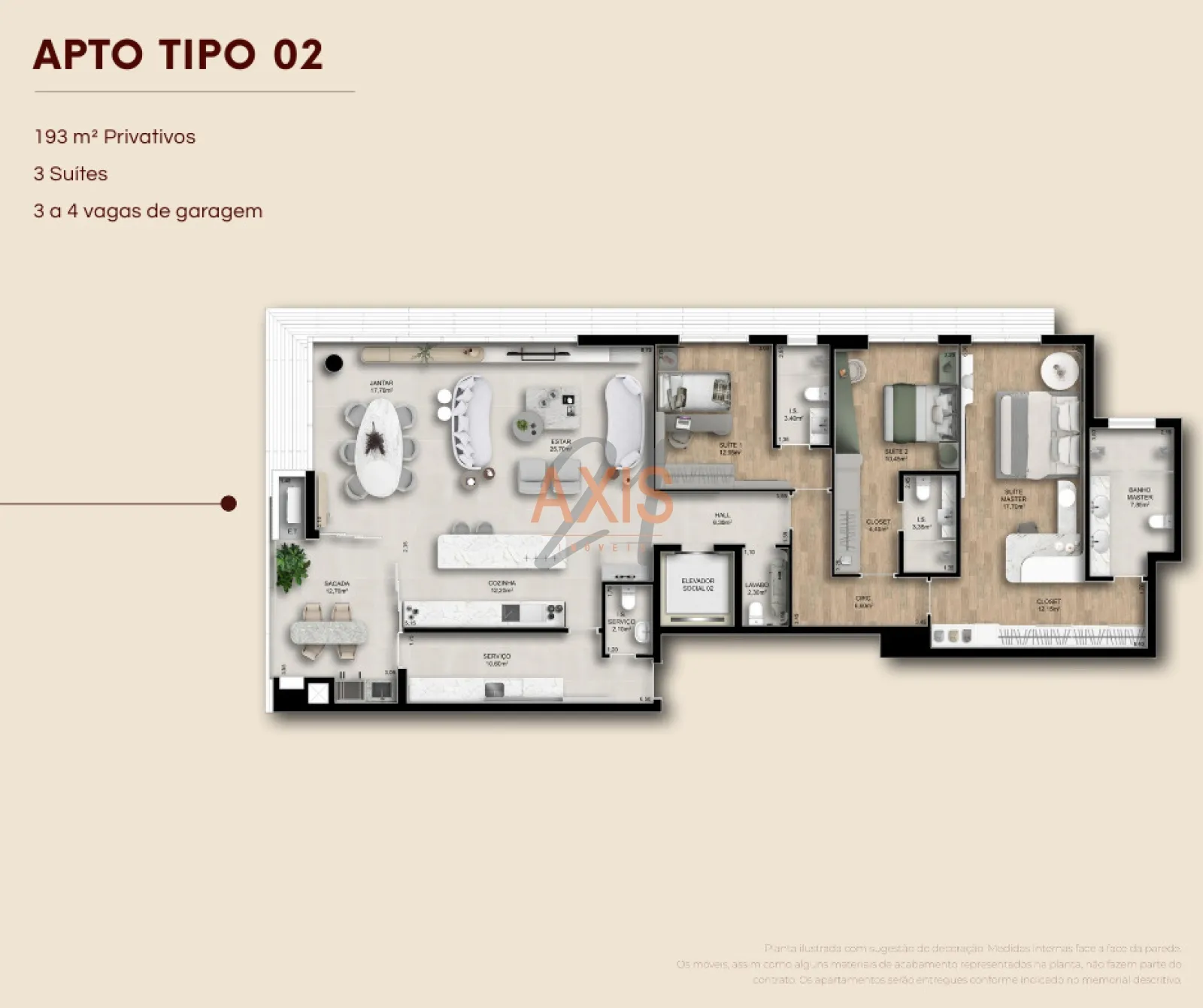 Apartamento de 3 Suítes à Venda no Edifício UMA Batel | Curitiba — foto 25