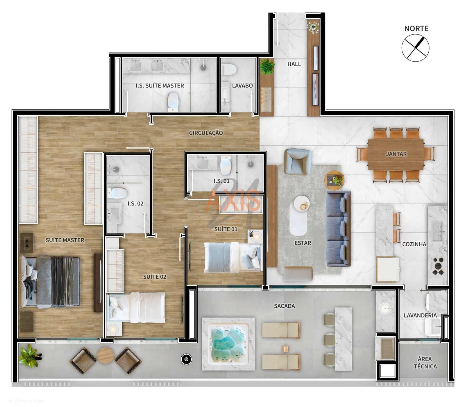 Apartamento de 3 Suítes à Venda no Edifício La Vista  | Centro Guaratuba — foto 18