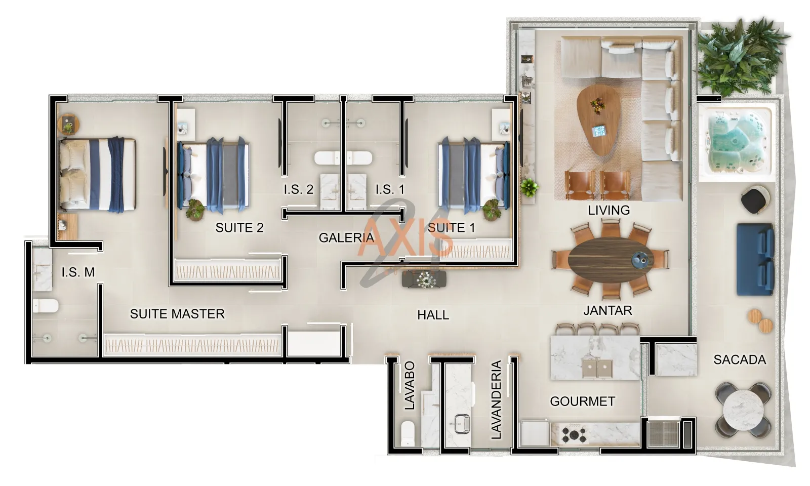 Apartamento Mobiliado de 3 Suítes à Venda no Edifício Aquarela | Centro Guaratuba — foto 16