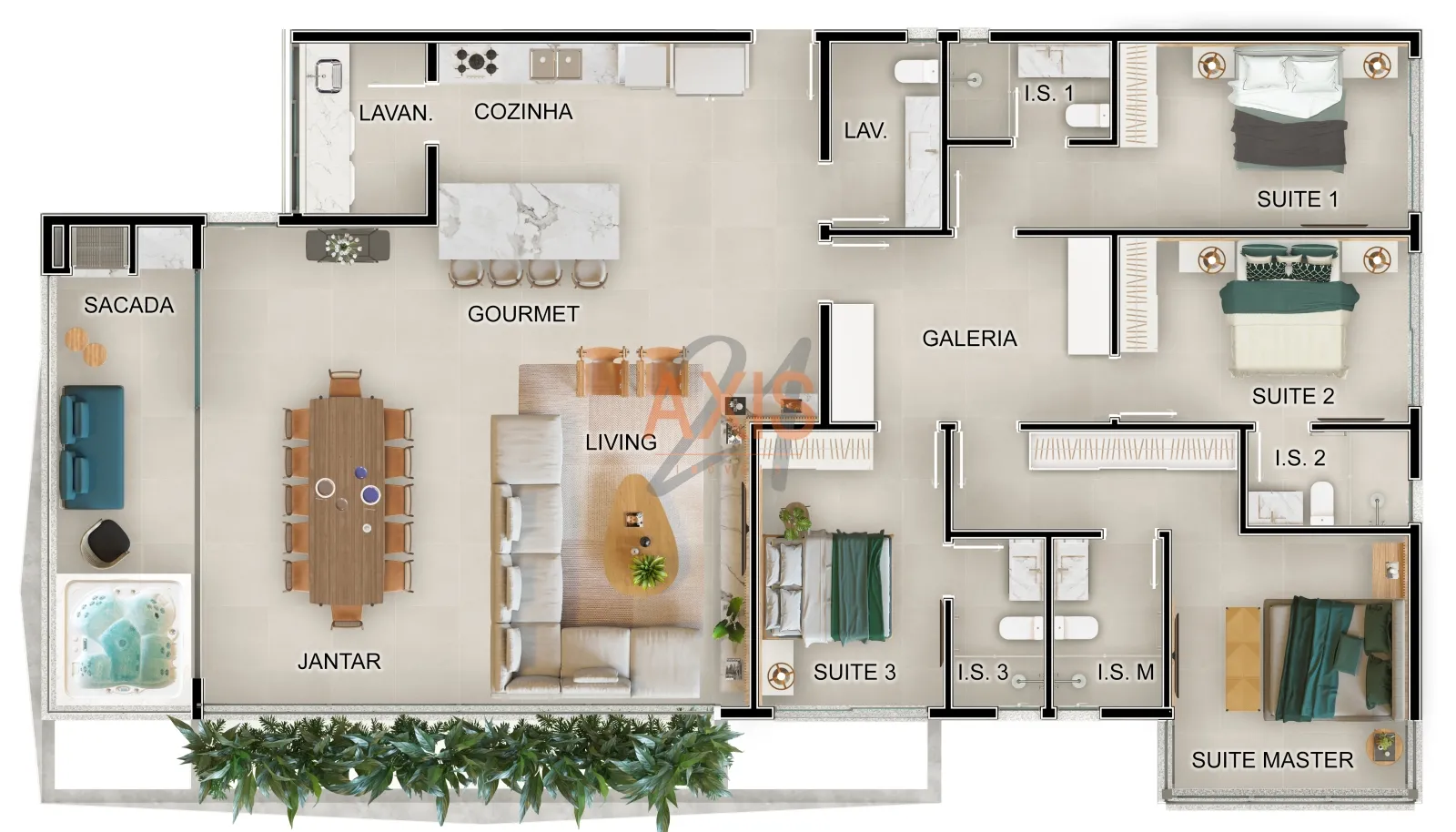 Apartamento de 3 Suítes à Venda no Edifício Aquarela | Centro Guaratuba — foto 17