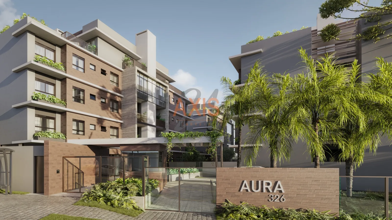 Apartamento Garden de 2 Suítes à Venda no Edifício Aura  | Ahú Curitiba — foto 1