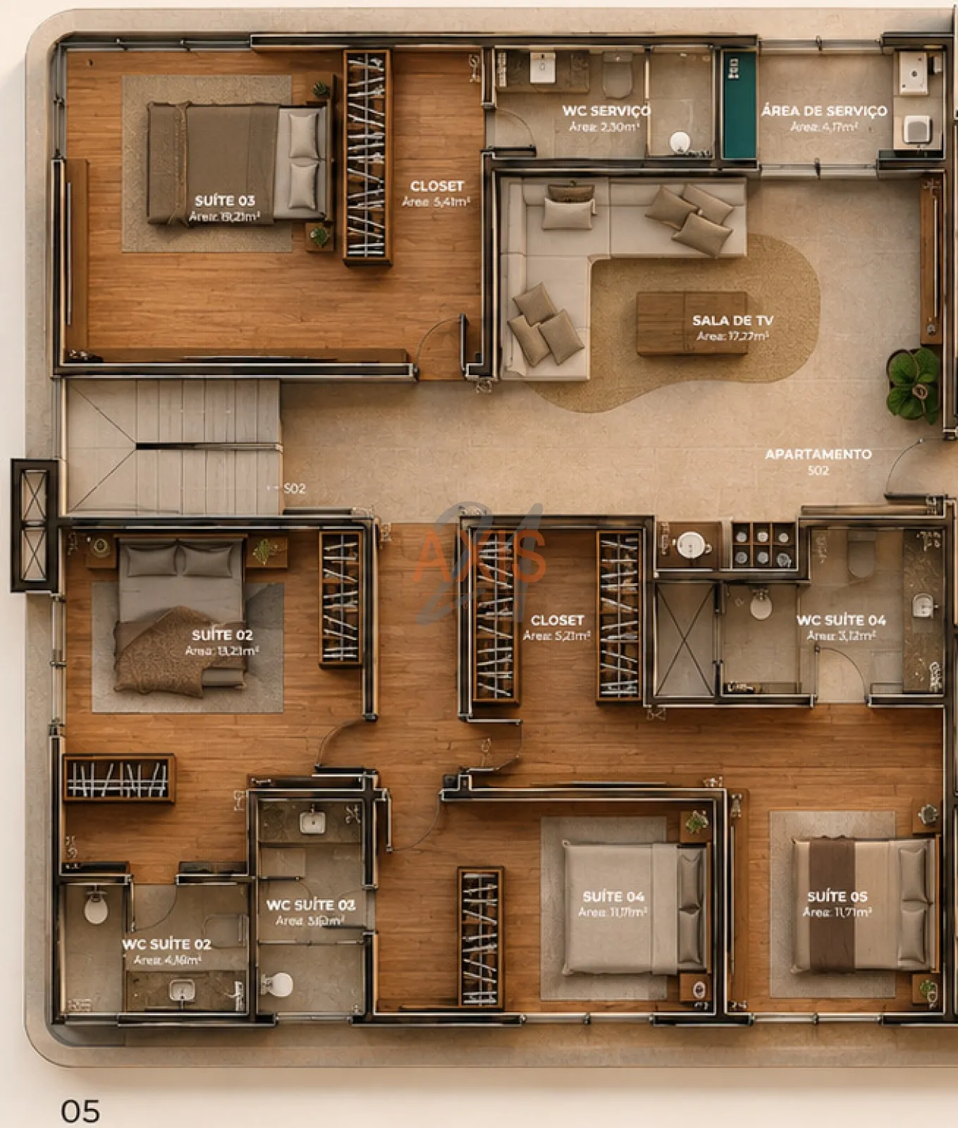 Cobertura de 4 Suítes à Venda no Residencial Sá Marina | Centro Guaratuba — foto 27