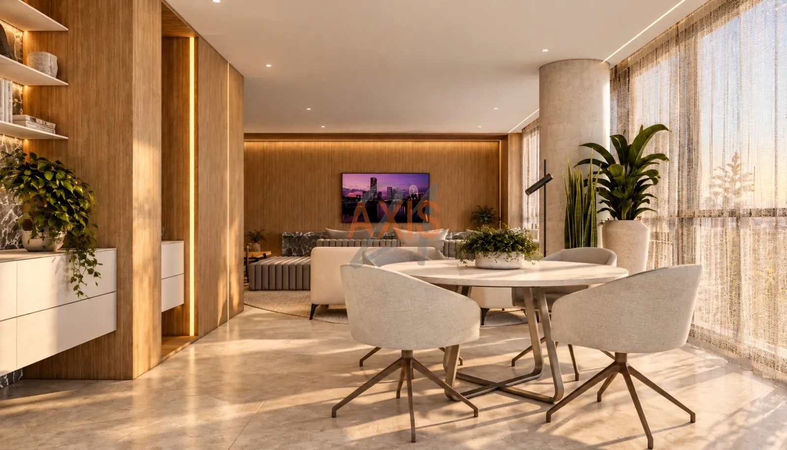 Apartamento de 3 Suítes à Venda no Edifício Etherea | Ecoville Curitiba — foto 2