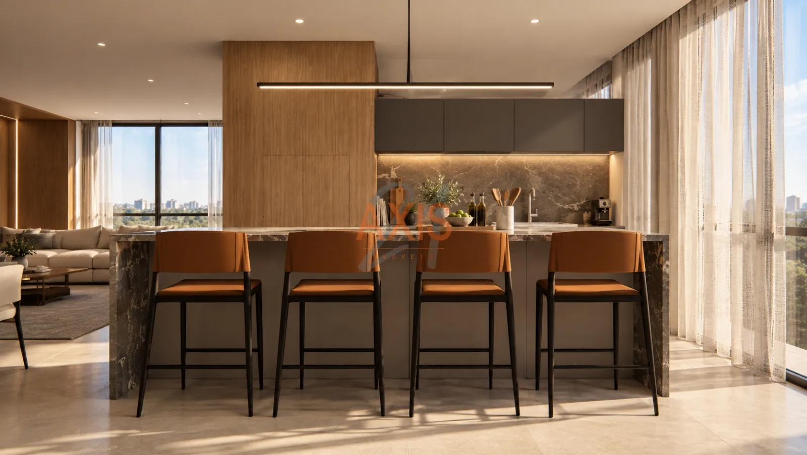 Apartamento de 3 Suítes à Venda no Edifício Etherea | Ecoville Curitiba — foto 4